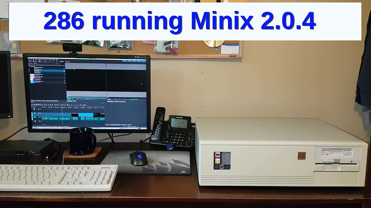 Установка и настройка Minix 2.0.4