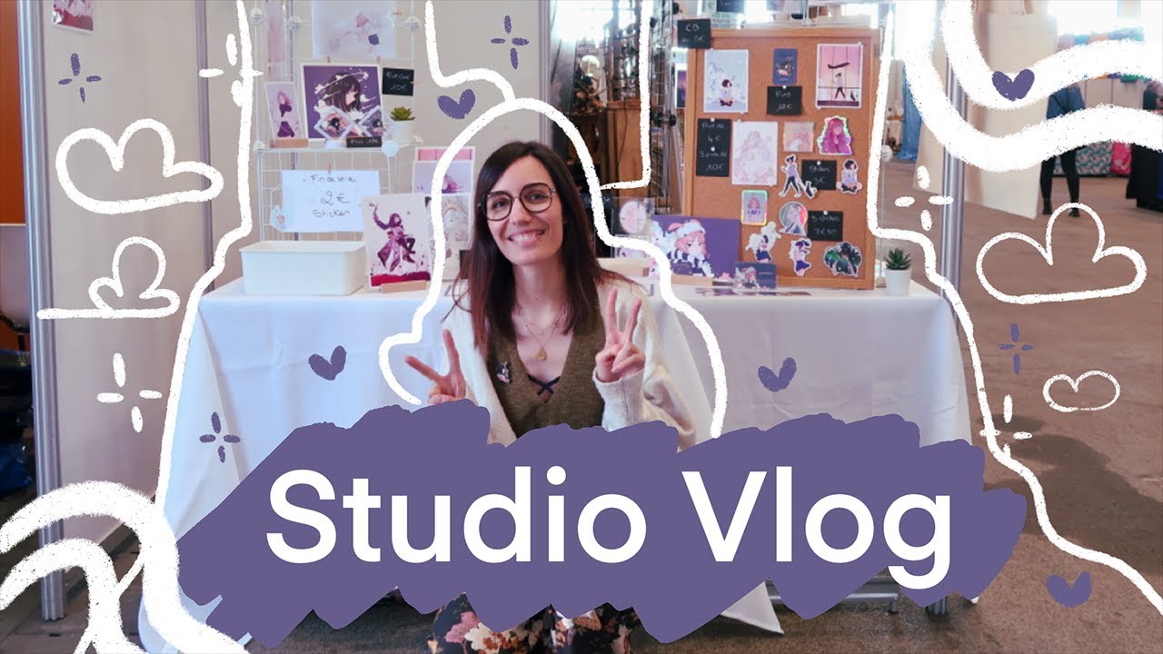 Studio Vlog #12 - Ma première convention ! Japan Touch Haru Lyon