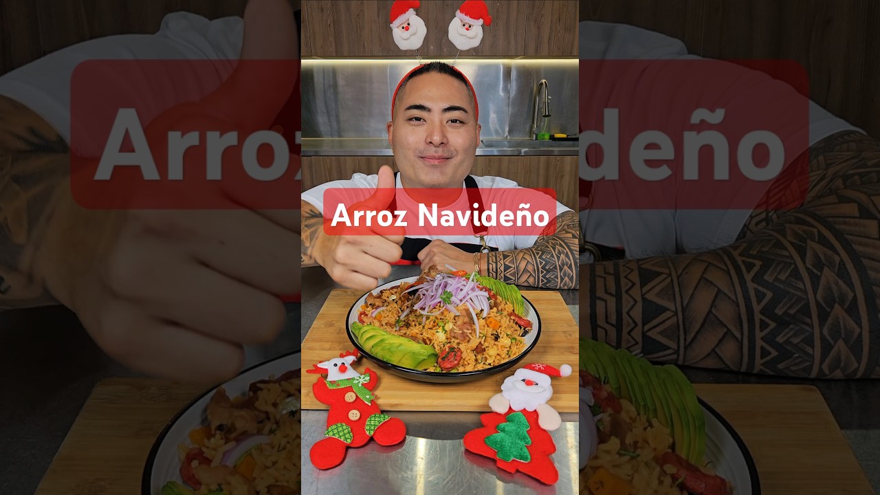 Arroz Navide&ntilde;o con Cerdo y Chorizo