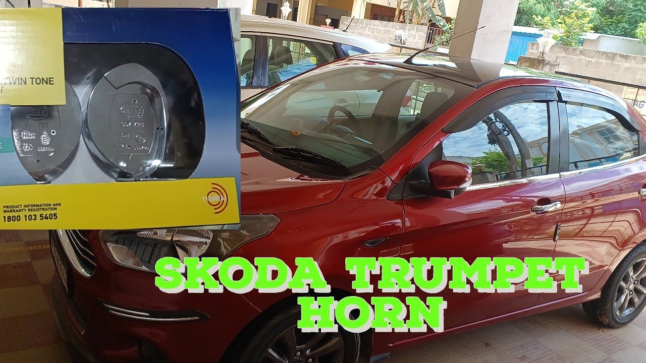 Trumpet horn for Ford Aspire