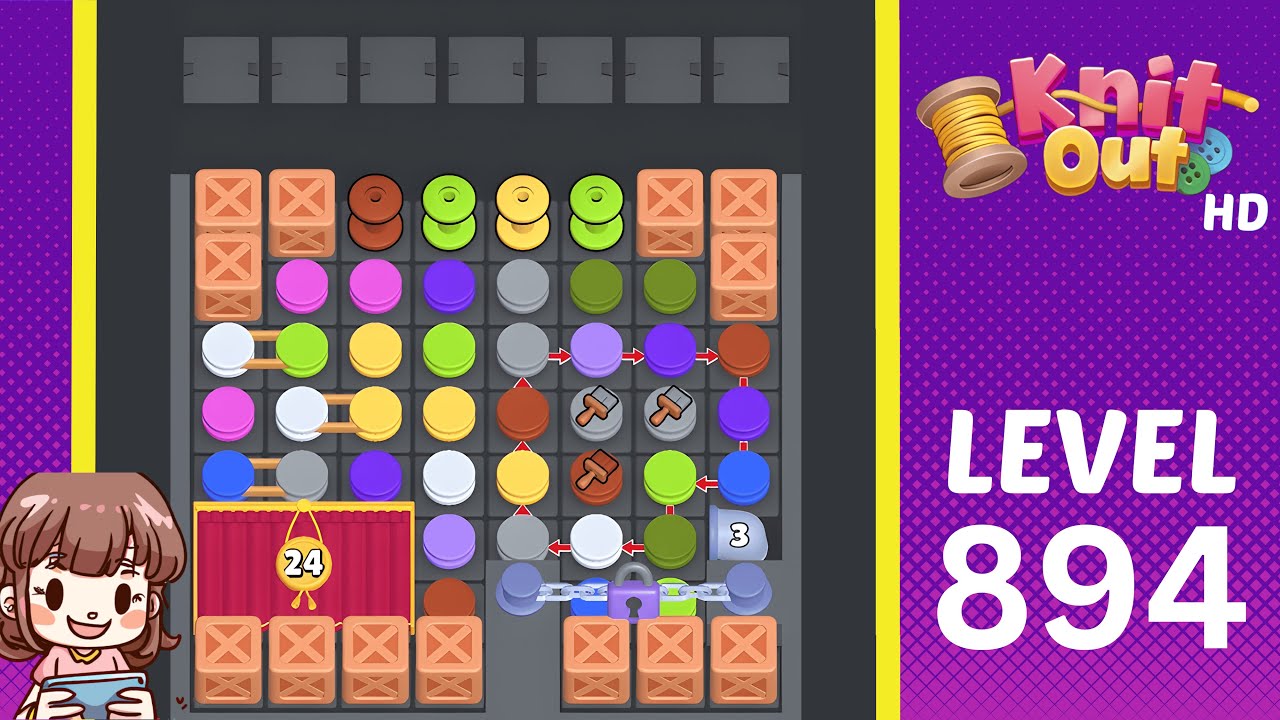 Knit Out Level 894 Solution Walkthrough