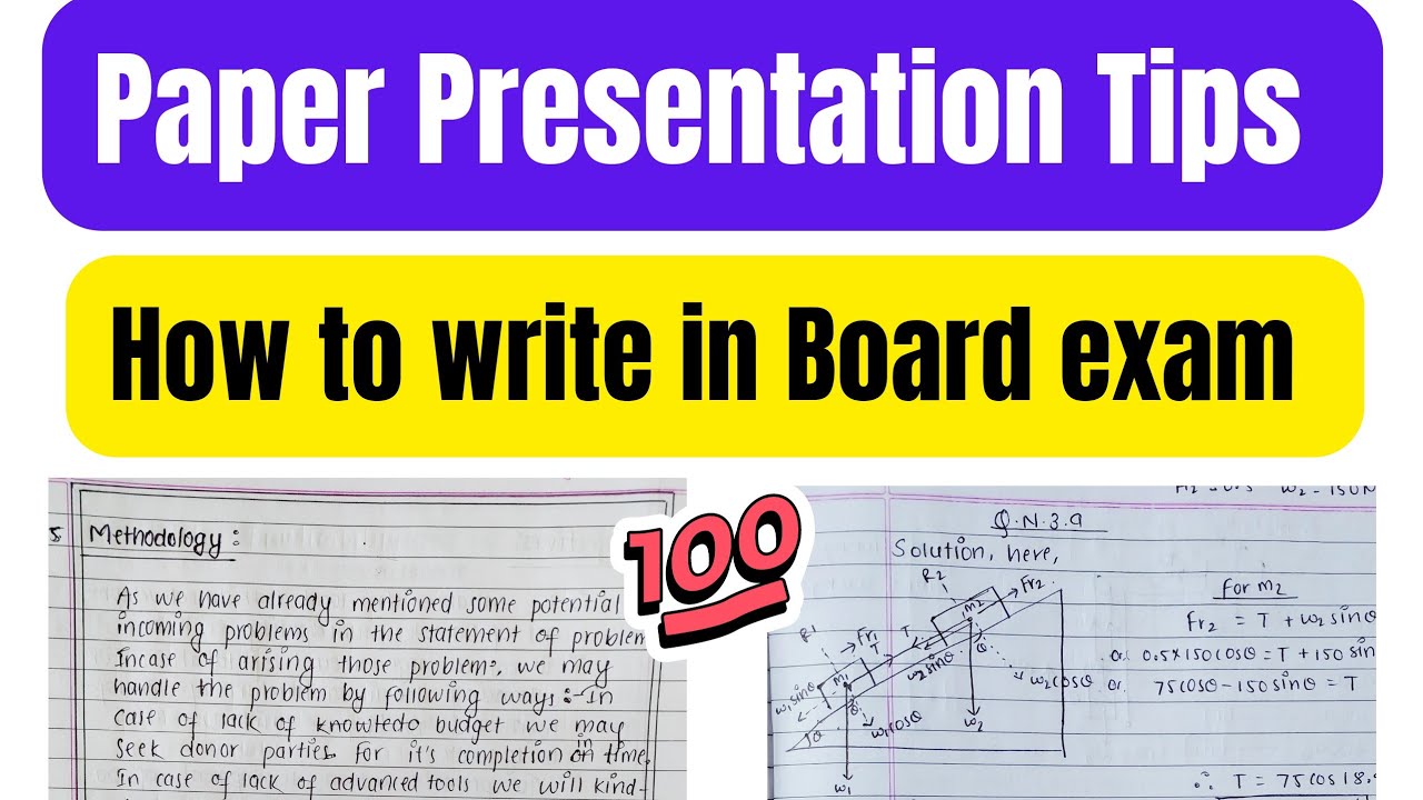 How to Write Exam Like Topper🔥 | Paper Presentation Tips | How to Write Fast With Good Handwriting?