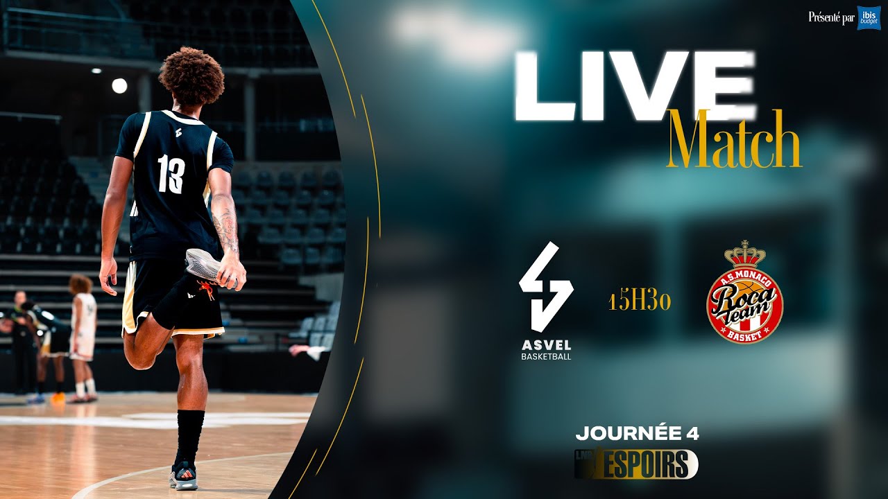 ESPOIRS ÉLITE J4 - LDLC ASVEL vs AS MONACO