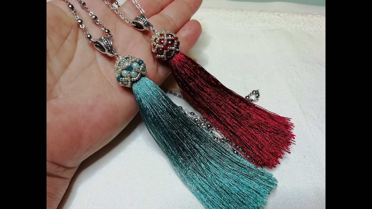 Tutorial Ciondolo a Nappine/ Tutorial Tassel Pendant