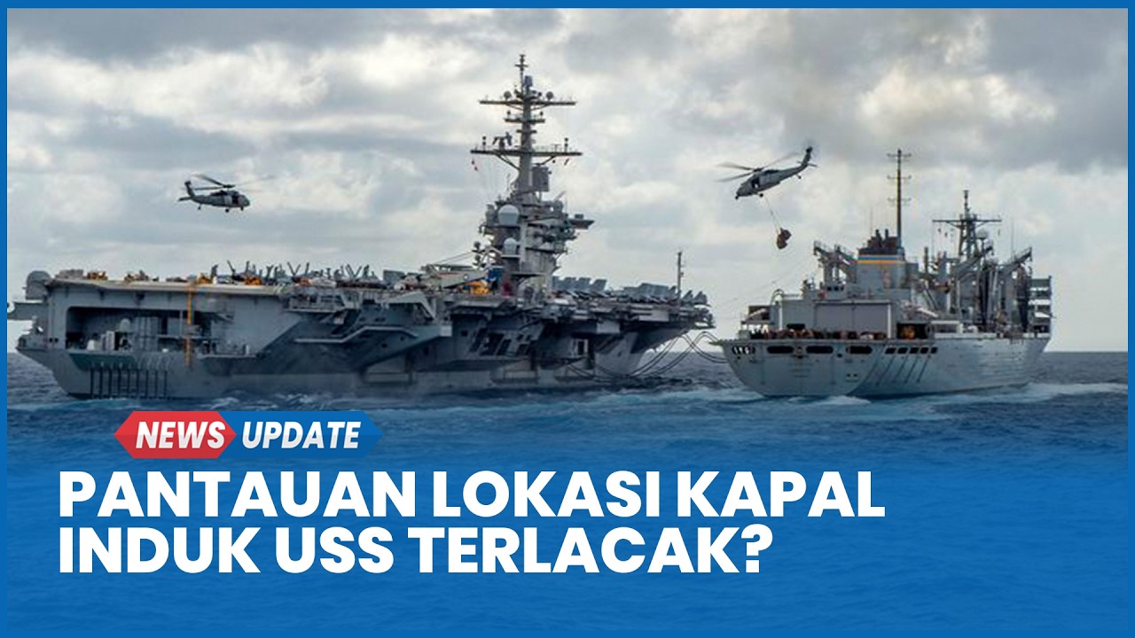 Lokasi Pasti USS Abraham Lincoln Terungkap, Berjarak 700 Km dari Iran