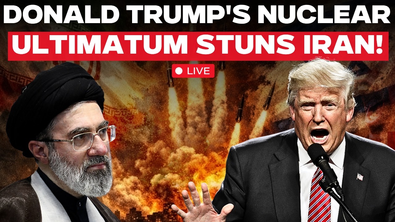 Trump Iran Warning LIVE | 'NUCLEAR ULTIMATUM' STUNS TEHRAN! Donald Trump Warns Iran War To Explode