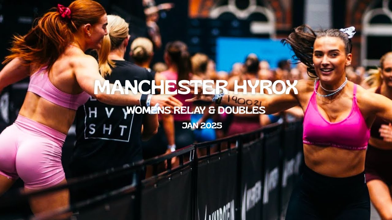 HYROX MANCHESTER JAN 2025 | My 1st Women’s Relay & my 3rd Women’s Doubles!!!