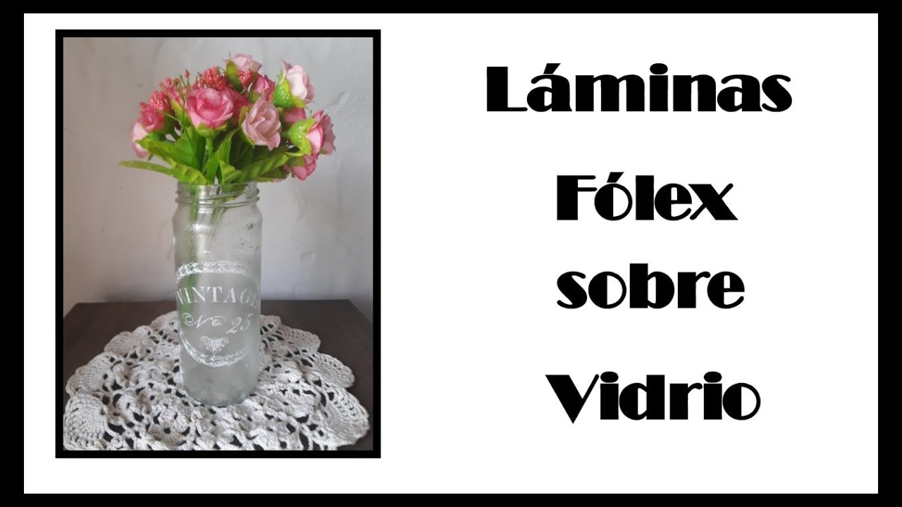 Láminas FOLEX sobre VIDRIO