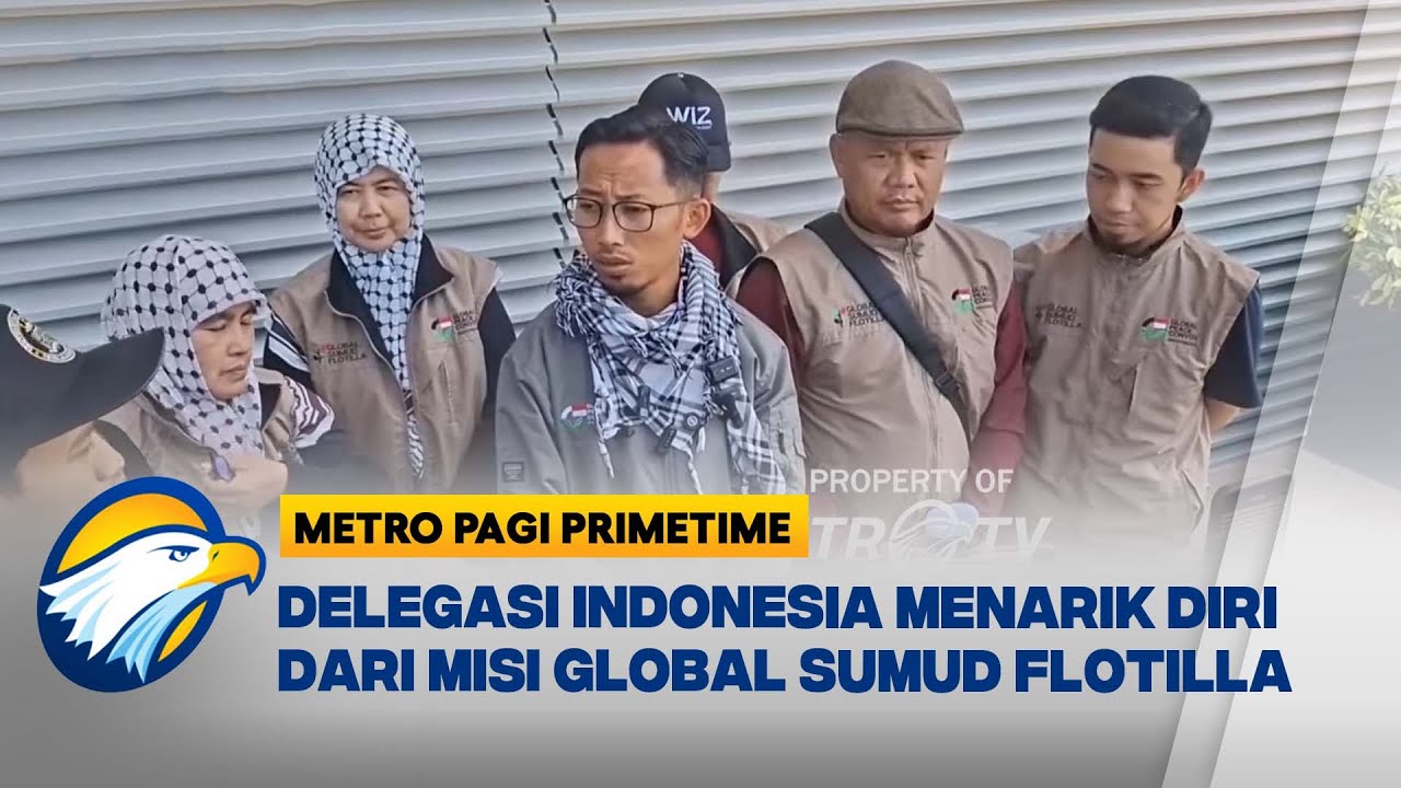 Delegasi Indonesia Menarik Diri dari Misi Global Sumud Flotilla - [Metro Pagi Primetime]