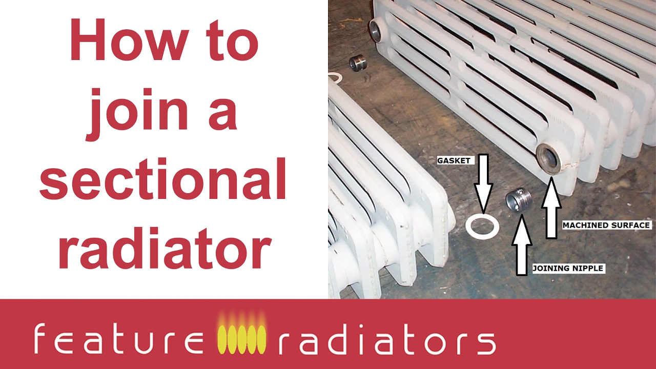 Joining radiators