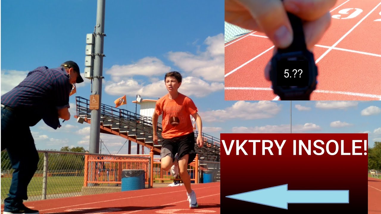 Do VKTRY Insoles Improve Your 40 Yard Dash?