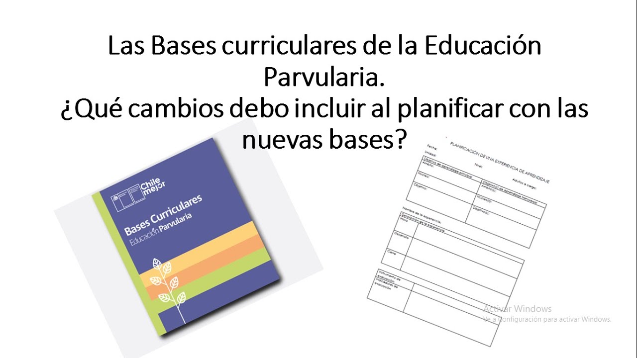 CAMBIOS QUE DEBO INCLUIR EN LA PLANIFICACI