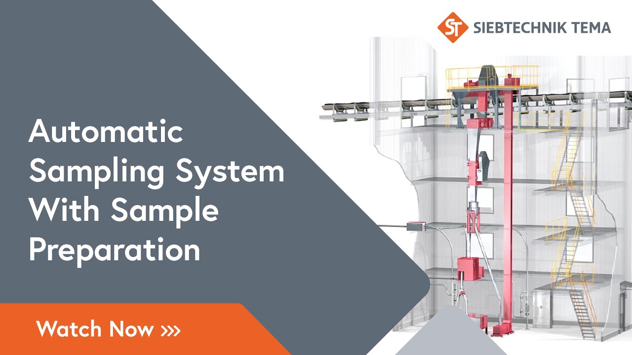 Automatic sampling system with sample preparation