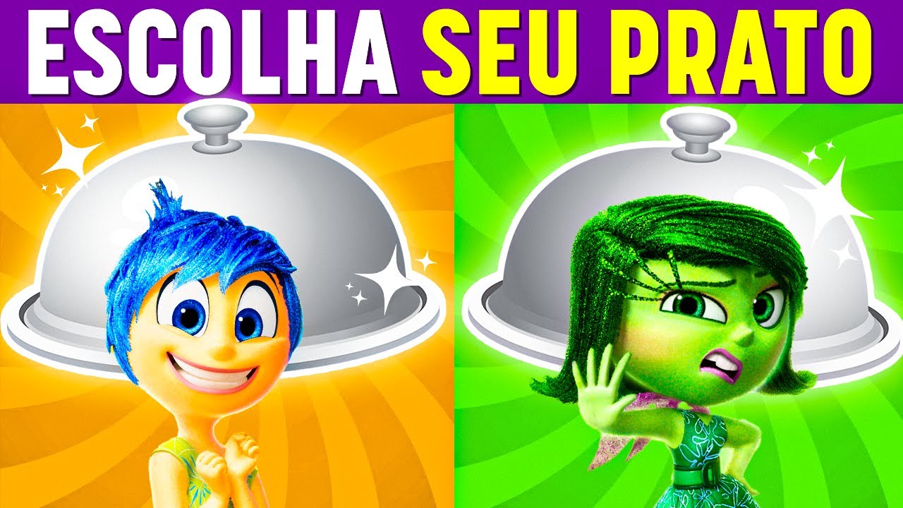 🤬🍽️🤢 ESCOLHA SEU PRATO DIVERTIDA MENTE 2 🍔🍽️🍕 Escolha a Melhor Comida!