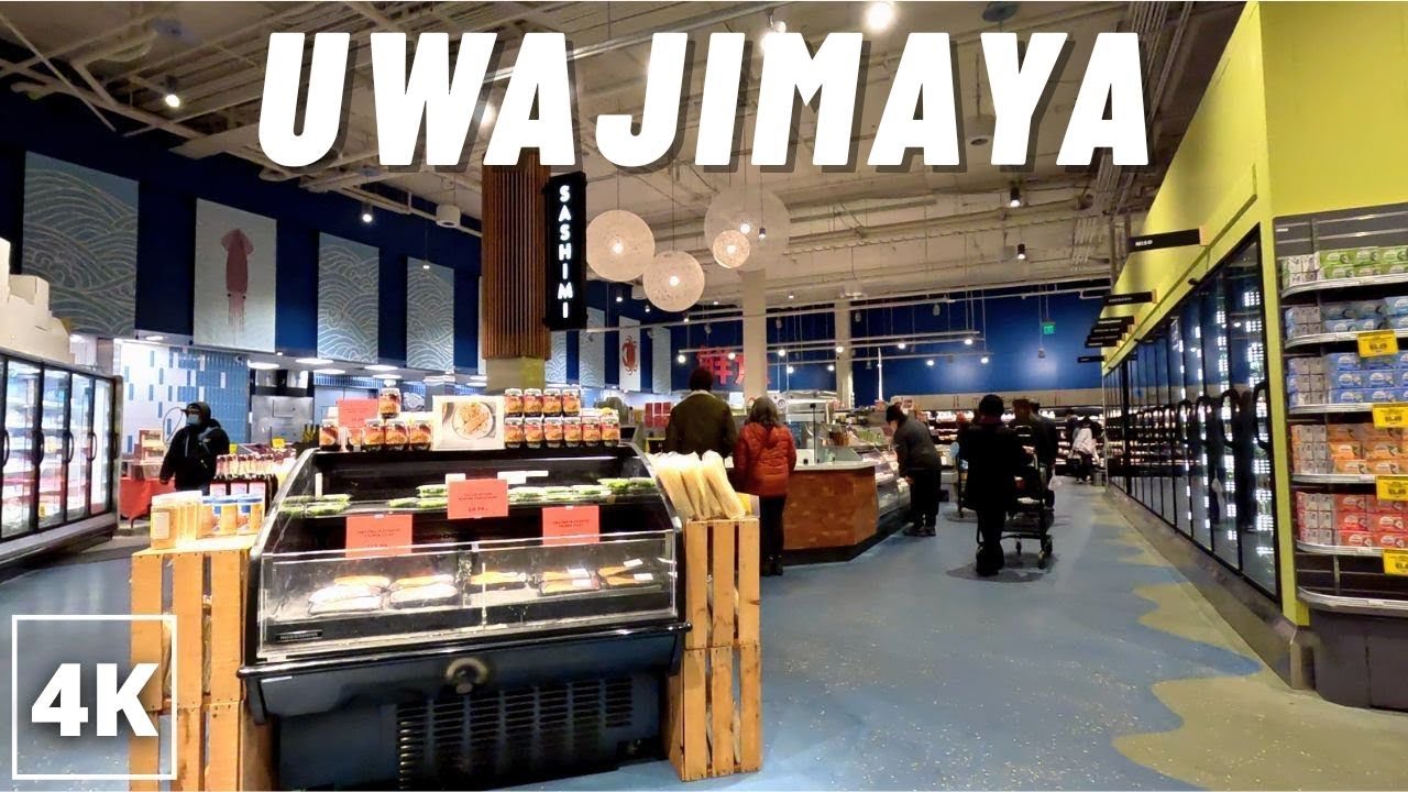Uwajimaya: Seattle's Largest Japanese Grocery Store 🛒 Shop with me! | 4K Seattle Walking Tour