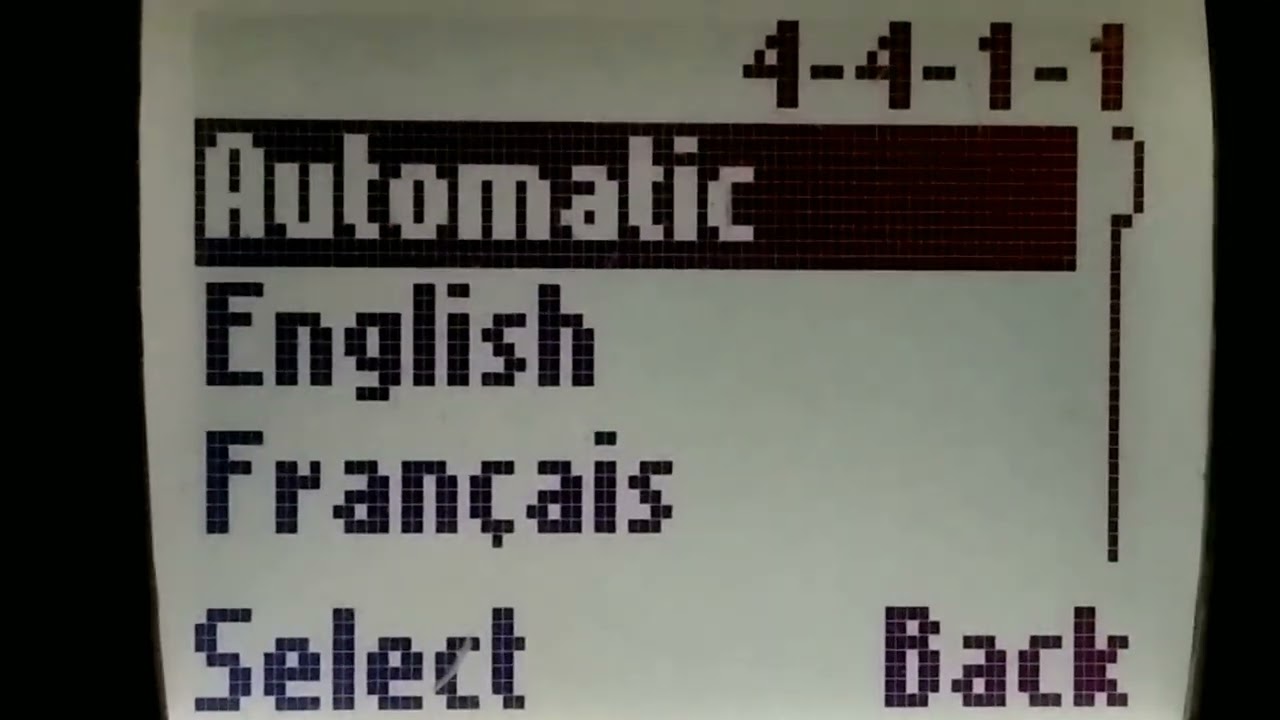 Nokia 8390 - Languages