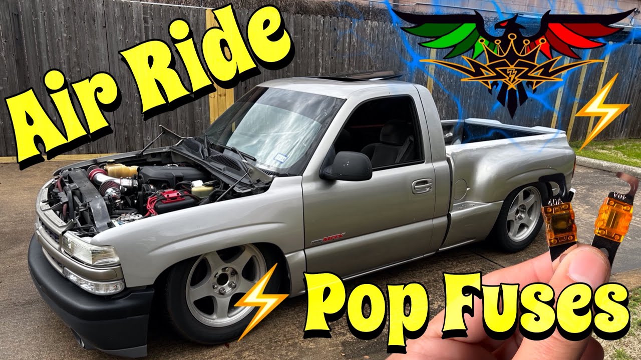 Air ride blowing fuses/Air leak on my 00 Silverado 🤔