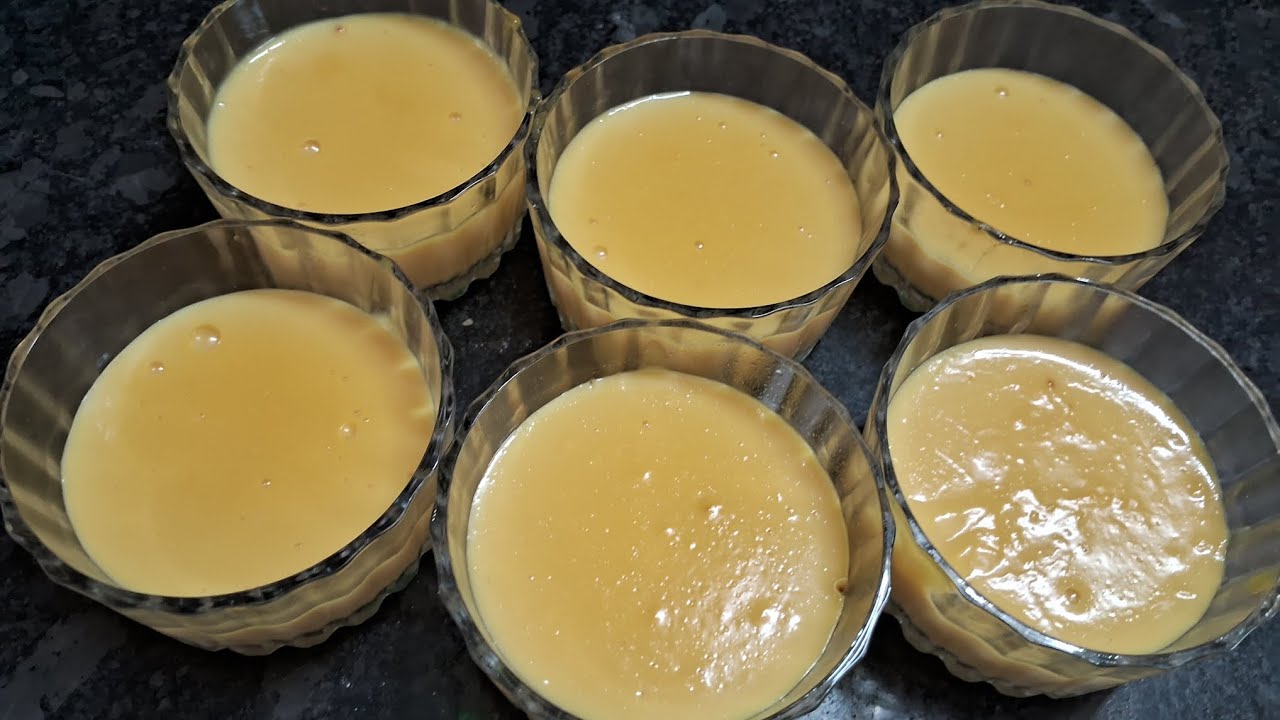 Vanilla custard 🍮pudding nice racipe 