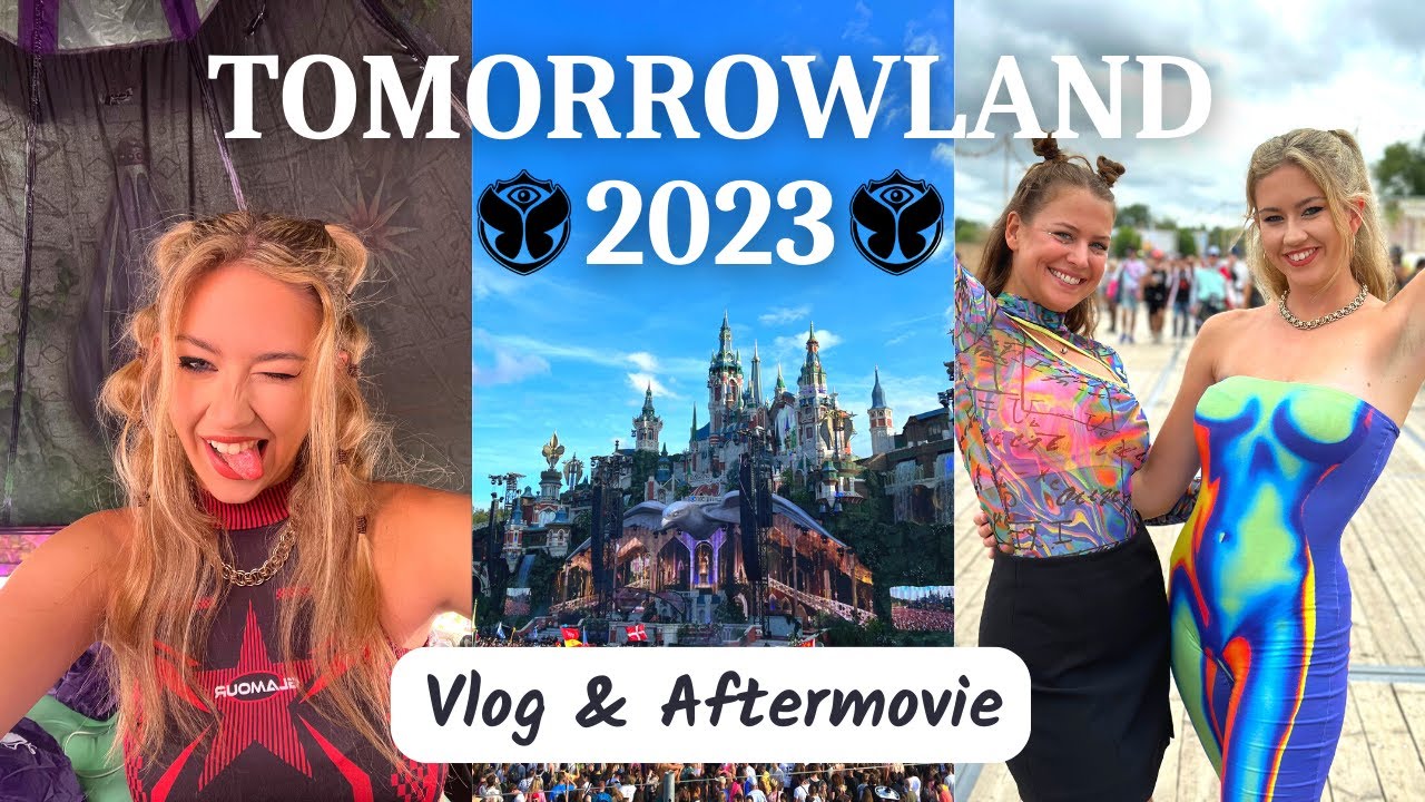 Tomorrowland 2023 Vlog & Aftermovie | Best festival in Europe | Summer in Belgium