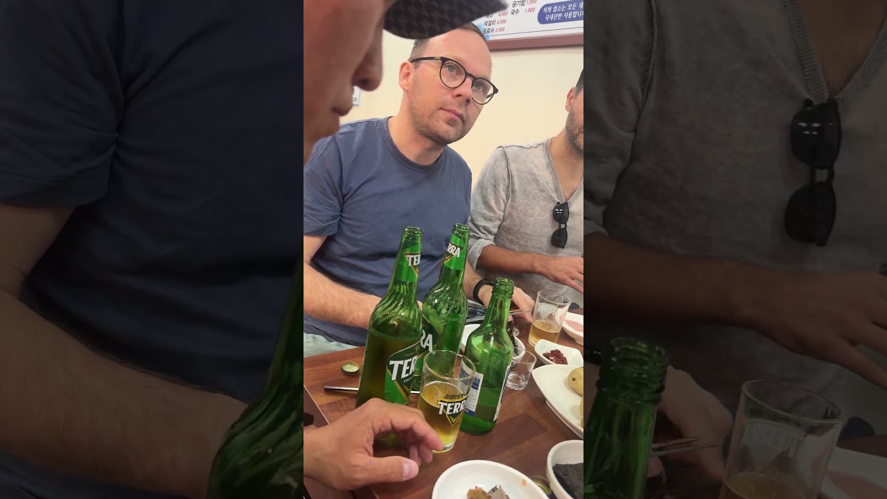 Lets try fermented skate in busan Korea