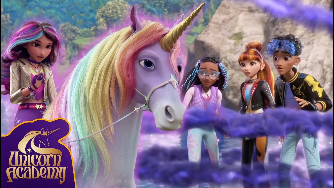 Unicorn Rescue From Grim Magic! | Unicorn Academy | Cartoons for Kids