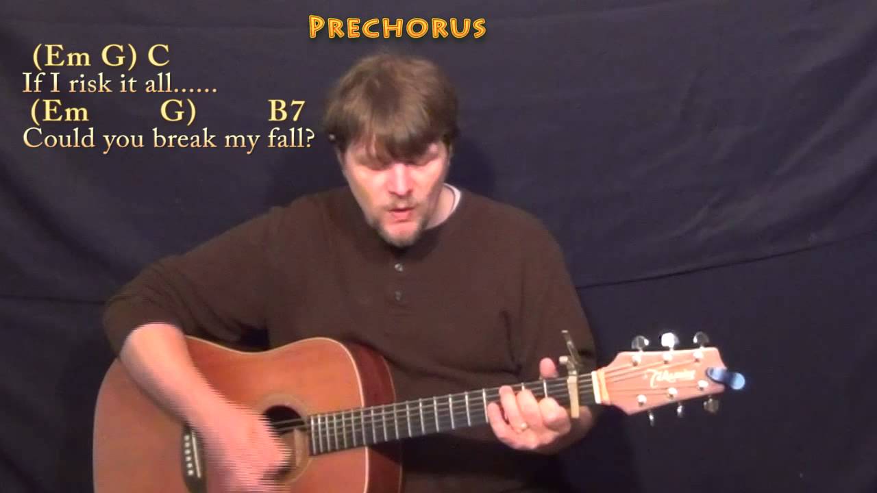 Writing's On The Wall (Sam Smith) Strum Guitar Cover Lesson with Chords/Lyrics
