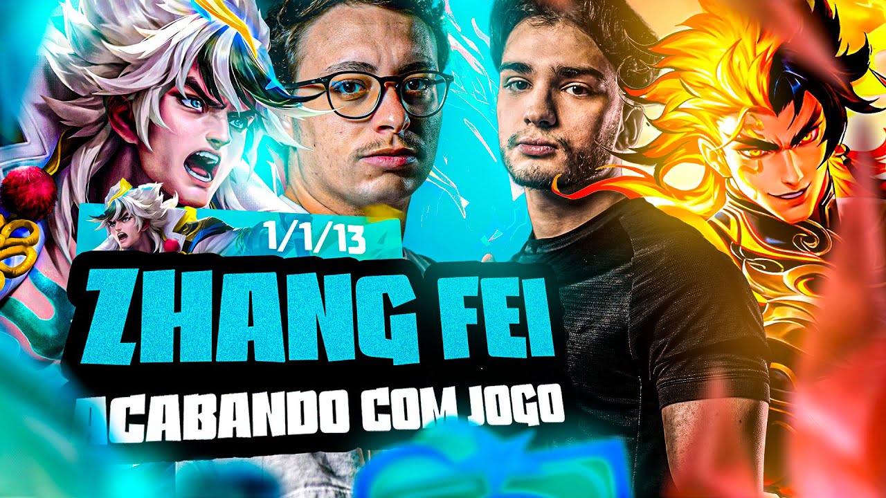 ZHANG FEI ACABANDO COM O JOGO - HONOR OF KINGS