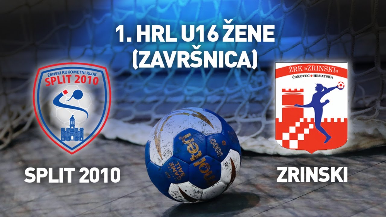 ŽRK Split 2010 vs ŽRK Zrinski | 1. HRL U-16 Žene