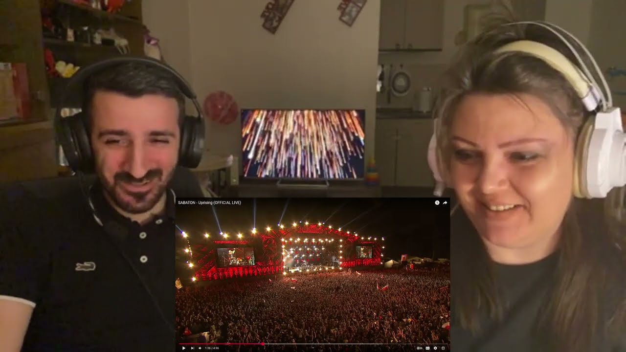 SABATON - Uprising | REACTION/REAKCIJA