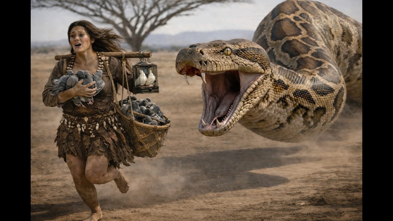 Life Millions of Years Ago 😱 A Girl Faces a Leopard | Fight for Survival