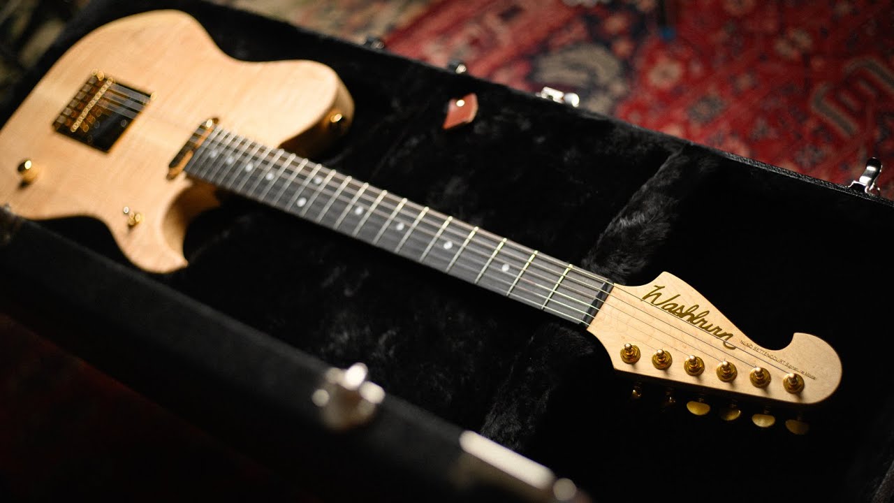 Cette guitare m’a mis une CLAQUE l Washburn Signature Nuno Bettencourt Nele Deluxe