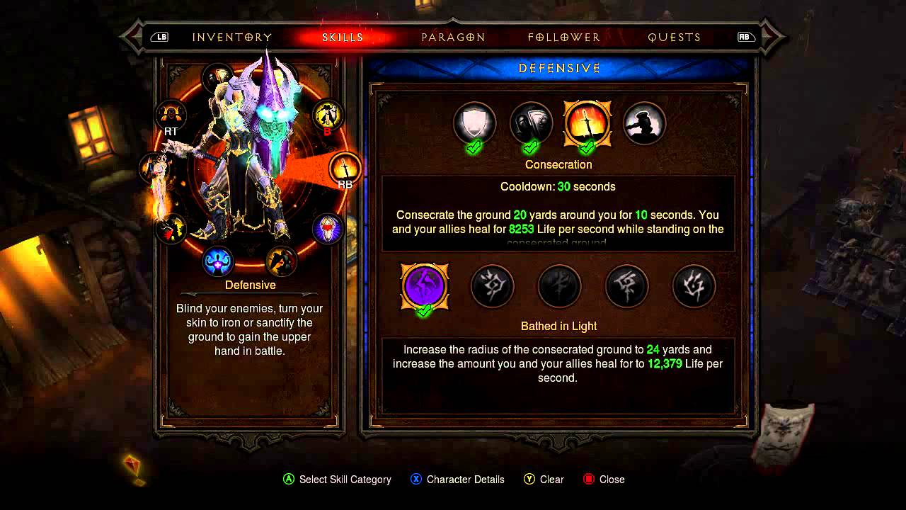 Crusader Tank Build Diablo 3 ROS Xbox 360