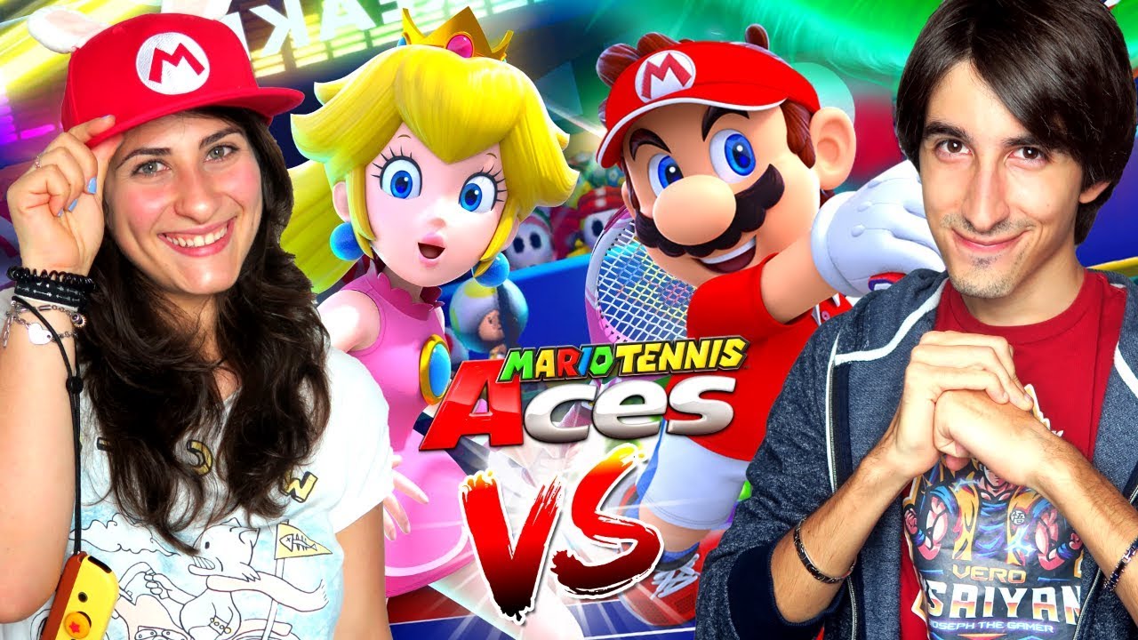 RIUSCIRO' a BATTERE il mio RAGAZZO a MARIO Tennis? Gioseph Vs Francy Mario Tennis Aces Gameplay ITA