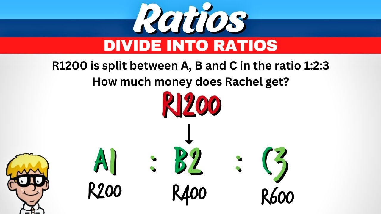 Divide Bigger Number into Ratio
