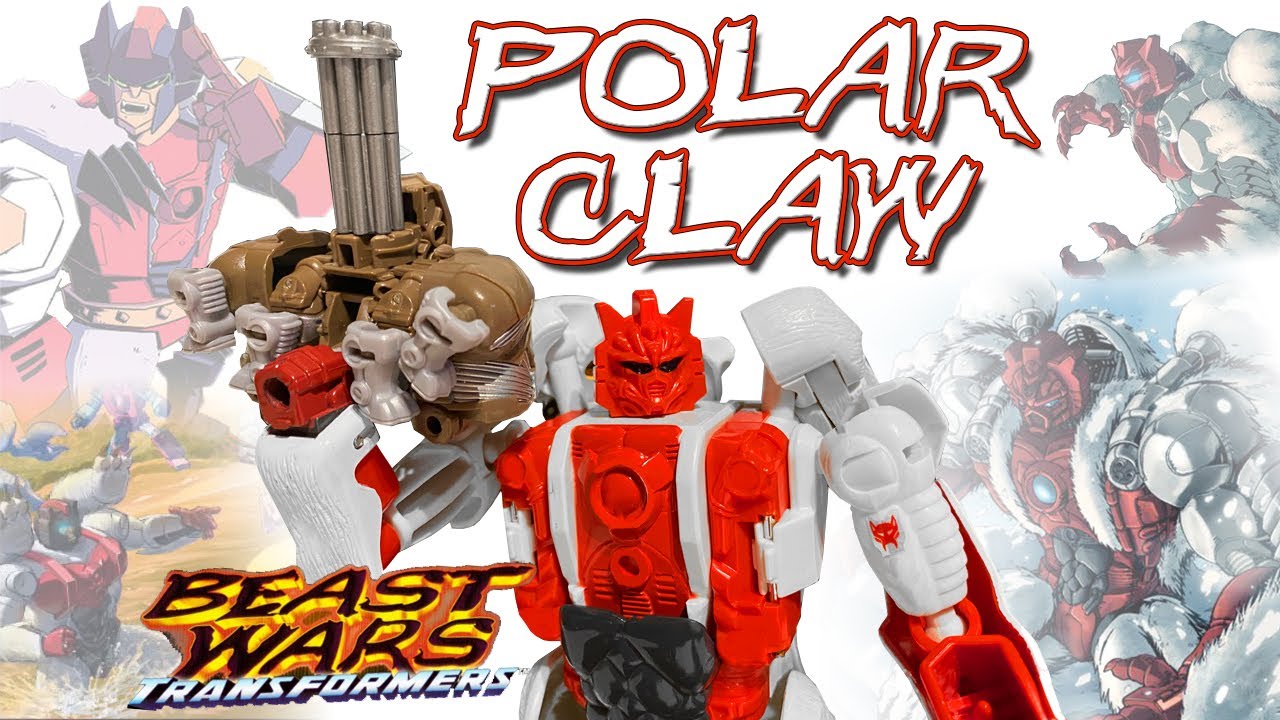 Transformers Beast Wars Polar Claw Mega Class Maximal Polar Bear