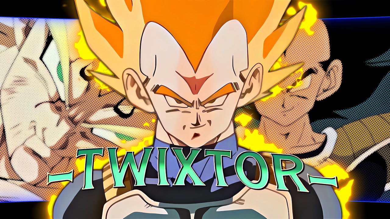 Vegeta (Dragon Ball Z) Twixtor 4K + CC