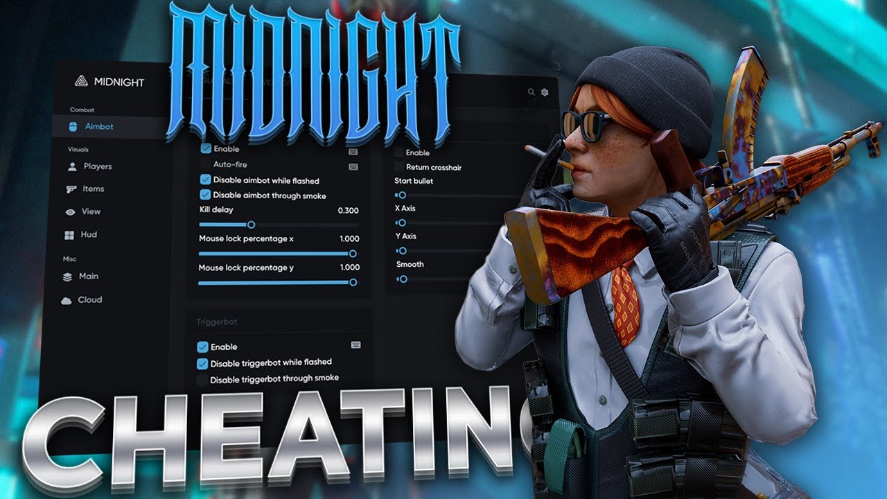 CS2 &mdash; легальный чит с MIDNIGHT.IM