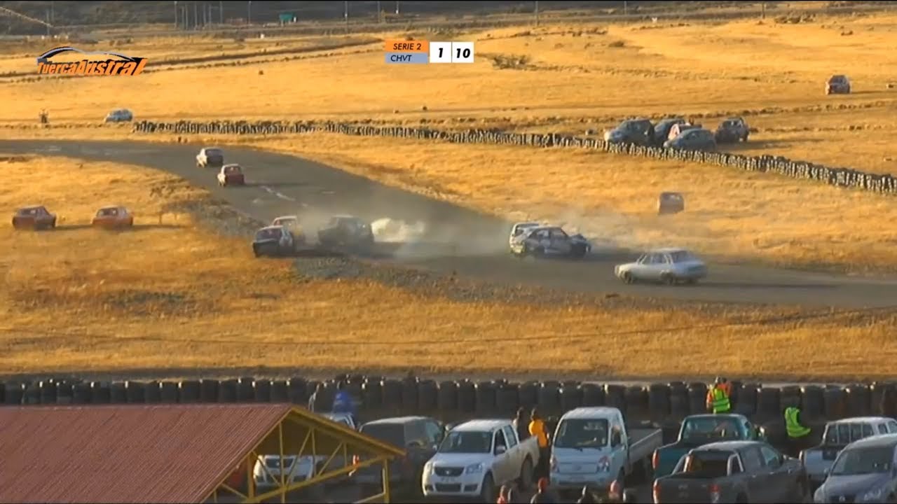 Monomarca Chevette 2018. Race 2 Aut&oacute;dromo Cabo Negro. Big Crash Red Flag