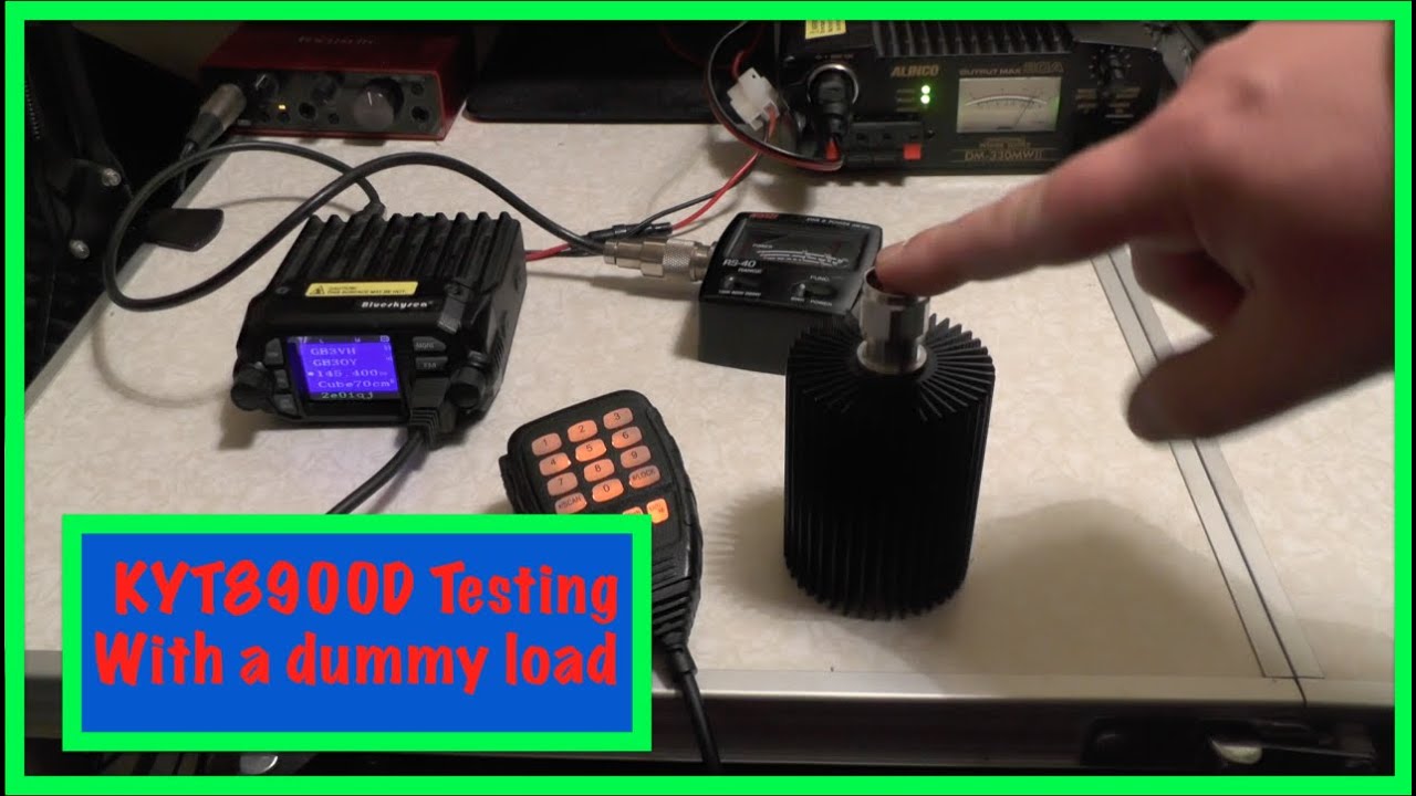 Testing with a dummy load