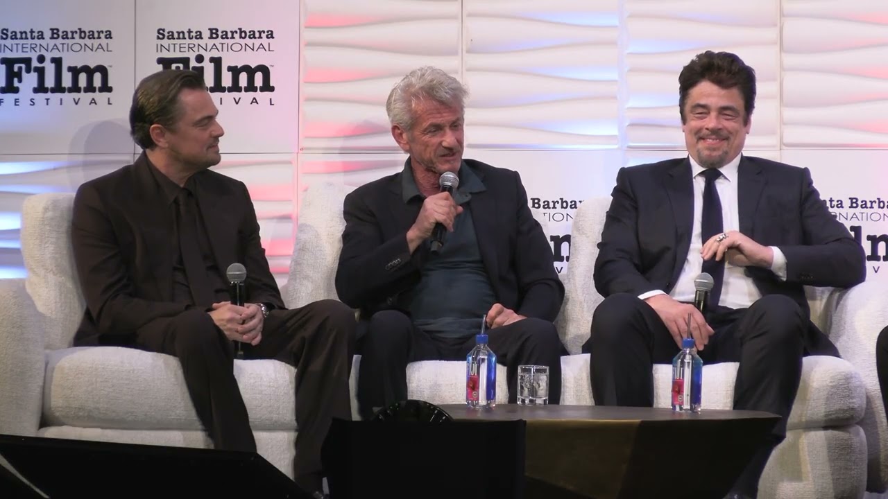 SBIFF 2026 — Приветственное слово и вступительная дискуссия Леонардо Ди Каприо, Бенисио Дель Торо...