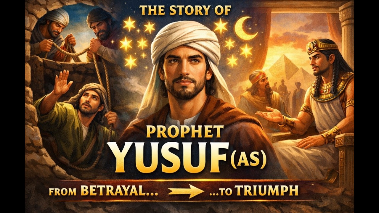 Prophet Yusuf (Peace Be Upon Him) – From Betrayal to Triumph | Story of Patience & Faith