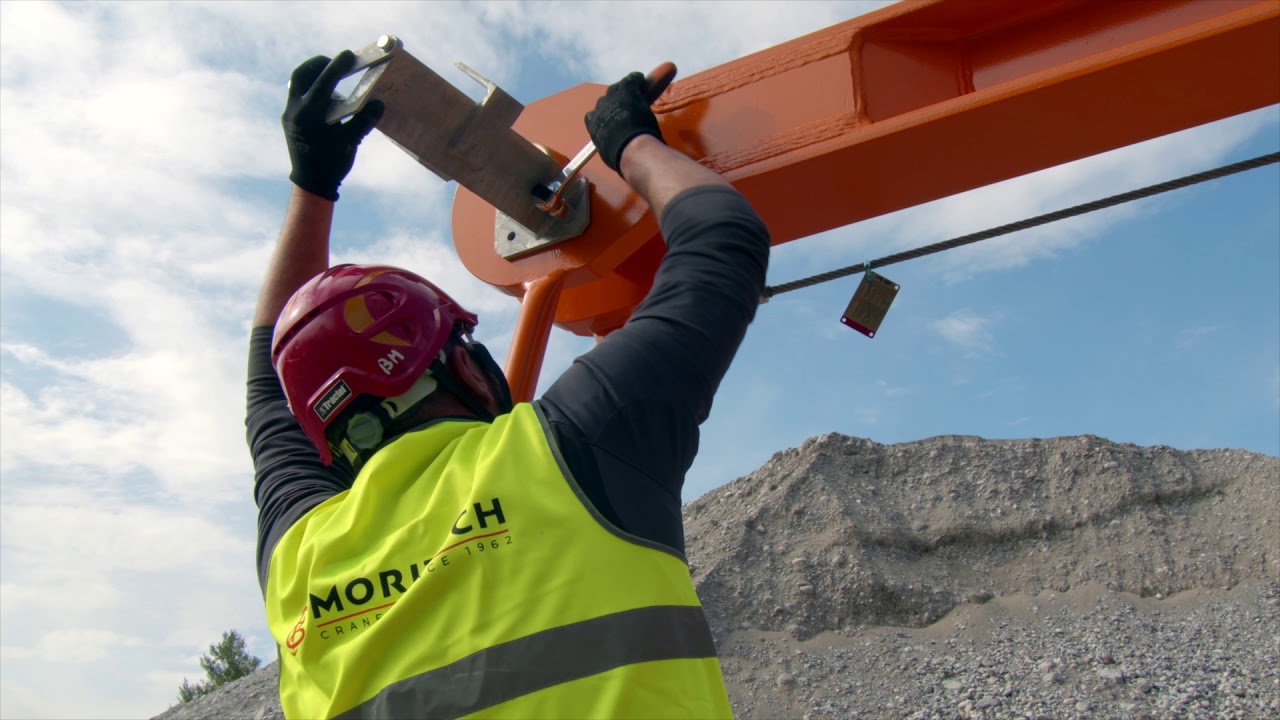 MORITSCH CRANES - RTT 330/370 Low top tower crane assembly 2019