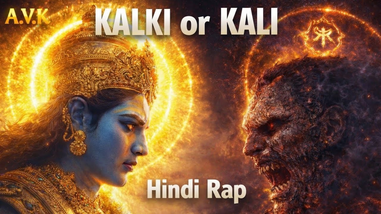 |🔱Kalki ORr Kali💀| Hindi Rap Song | Supreme Music🕉️ (A.V.K)| Bhagwan Kalki vs Kali Demon | Kaliyug |