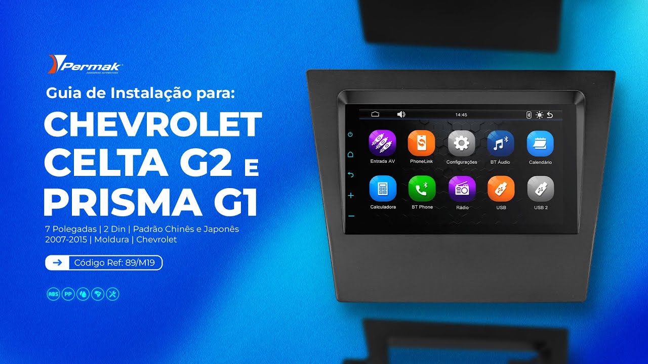 O MELHOR JEITO de INSTALAR MOLDURA em Seu CELTA G2 | 89-M19