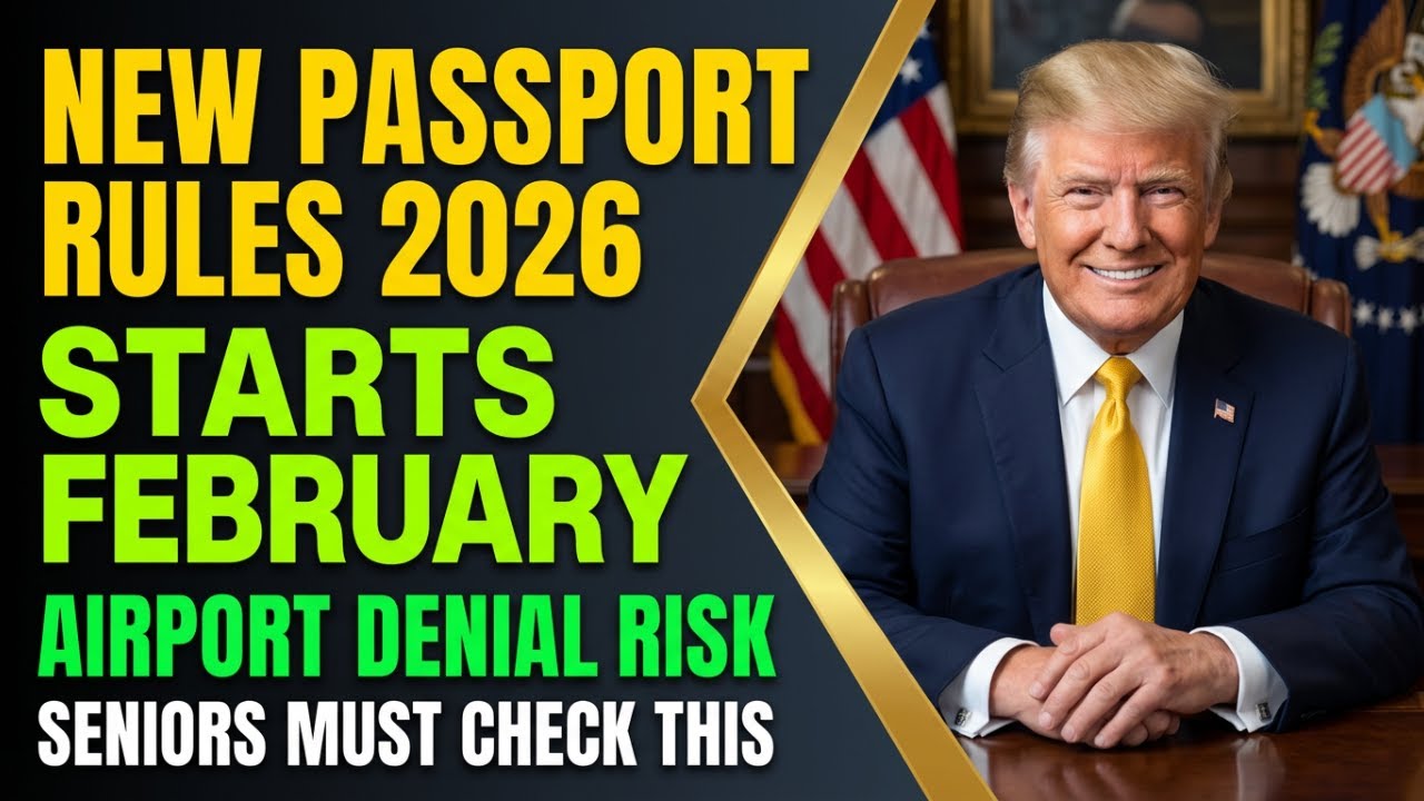 NEW PASSPORT RULES for Seniors Starting February 2026 — Don’t Get Denied at the Airport