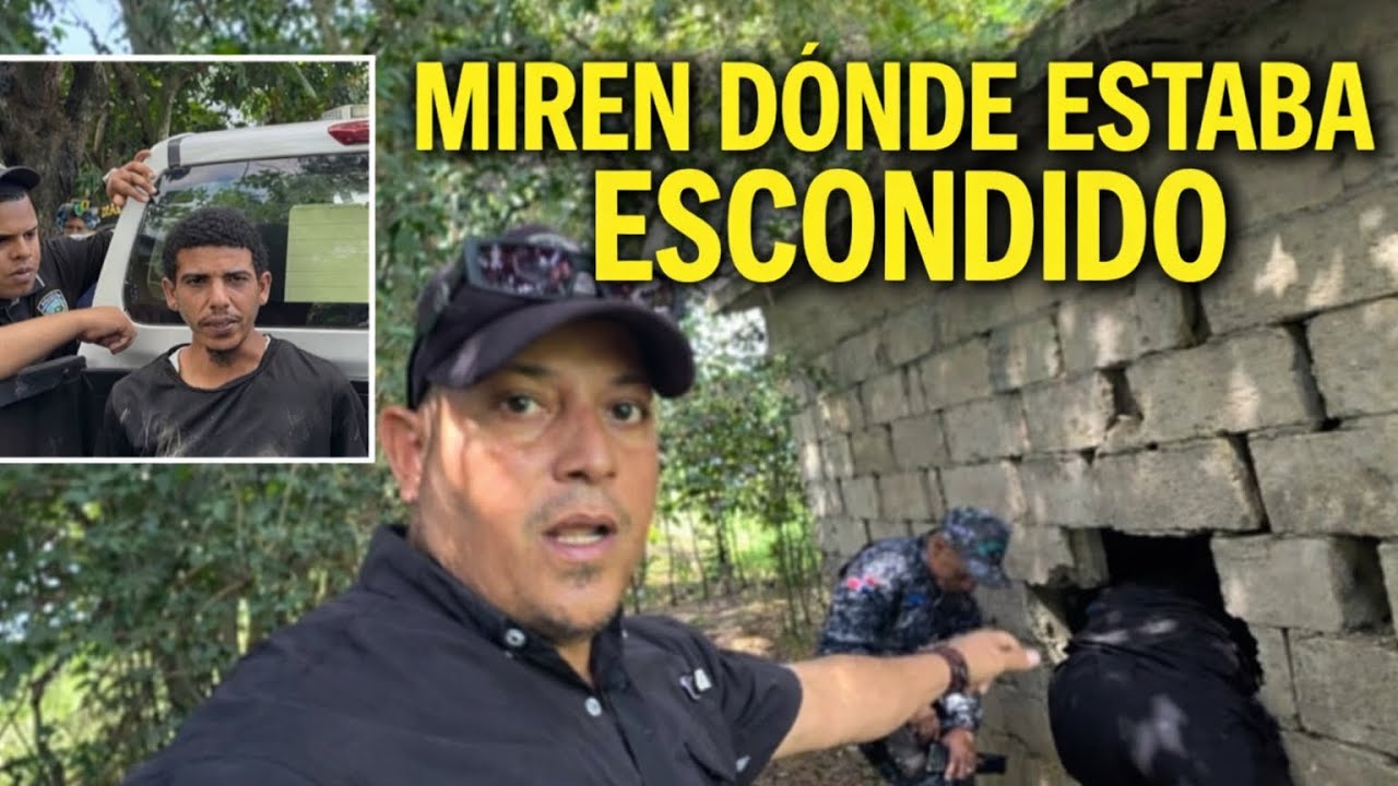 TRAS INTENSA BUSQUEDA DAN CON EL JOVEN  OCULTO EN ZONA ARROCERA DE FANTINO.