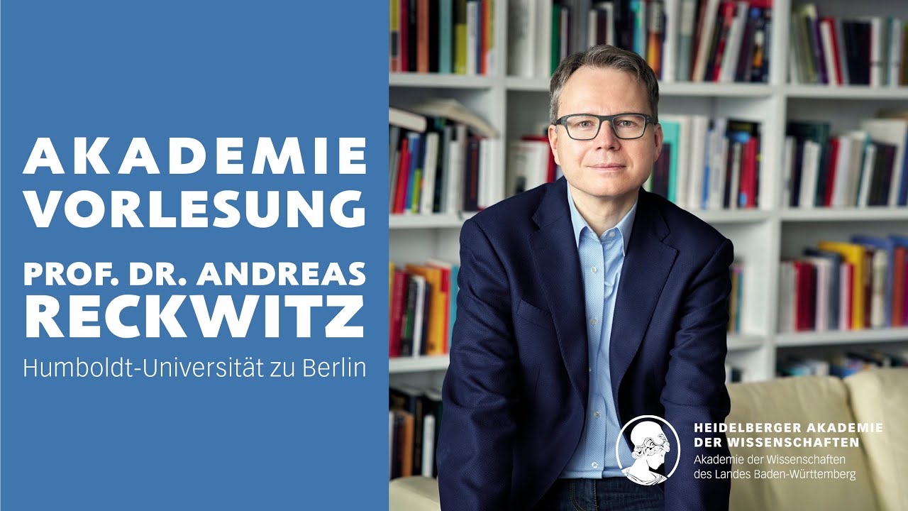 Akademievorlesung 2021: Andreas Reckwitz über „Verlust. Die andere Seite des Fortschritts“