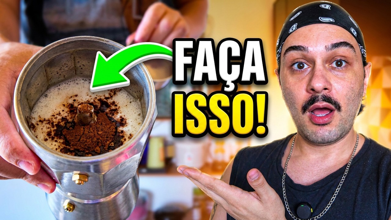 Como usar a  Cafeteira Italiana Café normal e Cappuccino - Como fazer um cappuccino delicioso!