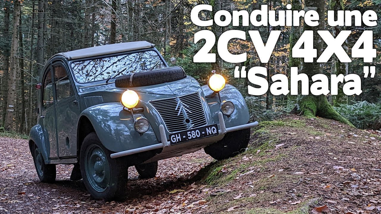 Conduire une 2CV 4X4 