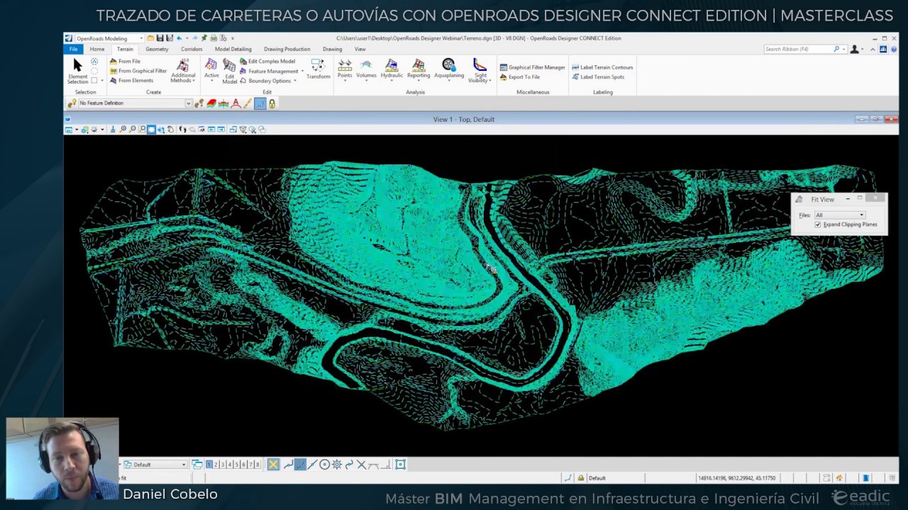 Cómo realizar el trazado de carreteras o autovías en BIM con OpenRoads Designer | Masterclass